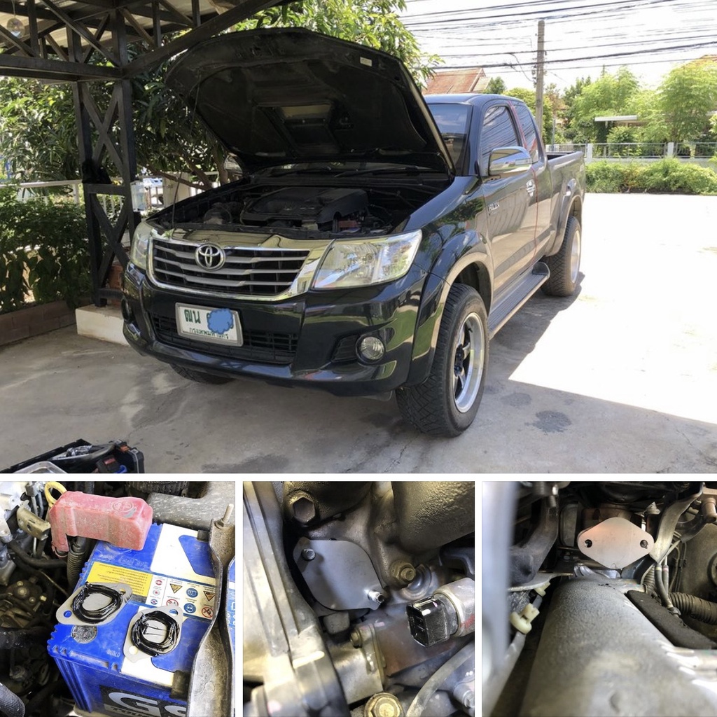 แผ่นอุด EGR TOYOTA TIGER 4D4 VIGO FORTUNER  ไทเกอร์ ดีโฟดี วีโก้ ฟอร์จูนเนอร์  > ปี 2002 03 04 05 06 07 08 09 10 11 2012 - รูปที่ 5