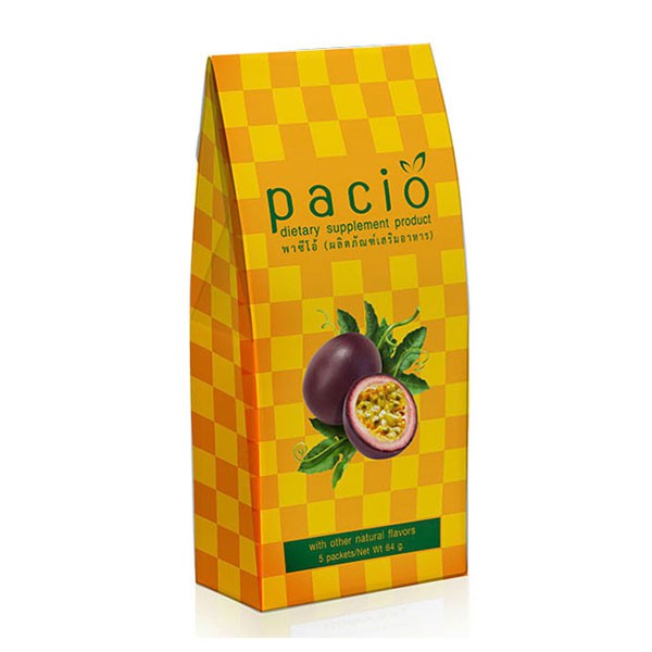 Pacio Detox พาซิโอ ดีท็อกซ์ ล้างสารพิษในร่างกาย 4 ระบบ (5ซอง/กล่อง)