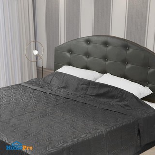 ผ้าคลุมเตียง KING SIZE PREEN สีเทา BED COVER PREEN 6’ GRAY