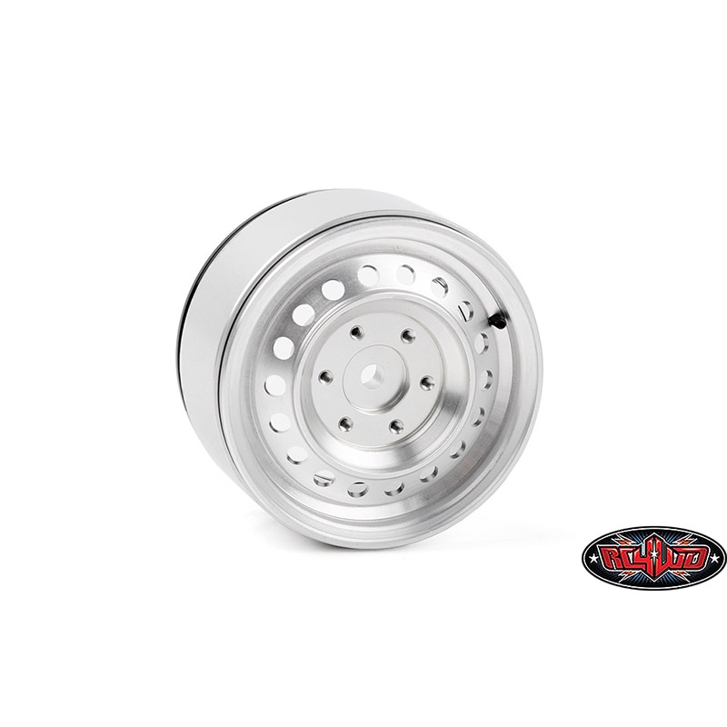 Rad 1.9" Aluminum Internal Beadlock Single Wheel (Silver)(ระยะเวลาในการจัดส่ง2-4สัปดาห์)