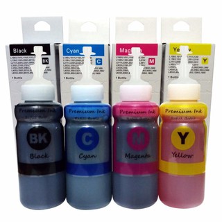 Best Ink Epson น้ำหมึกเติมรุ่น L100/L101/L110/L111/L120/L130/L132/L200/L201/L210/L211/L220/L222(สีดำ,ฟ้า,แดง,เหลือง)