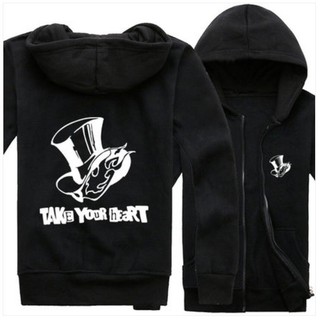 Persona 5 Take Your Heart แอนนาอะนิเมะ Takamaki ชุดใหม่ Akira Kurusu หมวกแจ็คเก็ตแจ๊คเก็ต Coat Hoodie