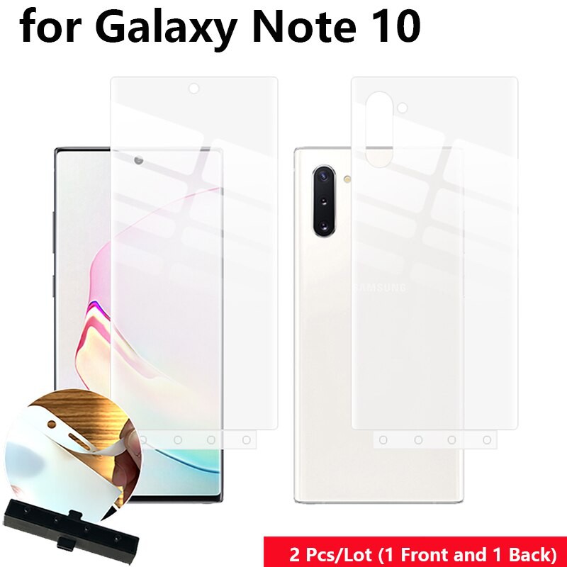 Samsung Galaxy Note 10 6.3" ฟิล์มกันรอย Hydrogen Film (2ชิ้นหน้าและหลัง)