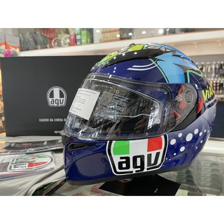 หมวกกันน็อค (AGV) K3 SV ROSSI MISANO 2015 Size : M รหัสสินค้า : C043979