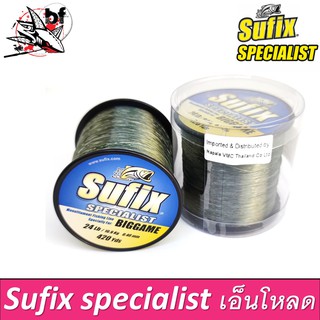 สายเอ็น Sufix specialist Biggame ม้วนใหญ่ สายโหลด