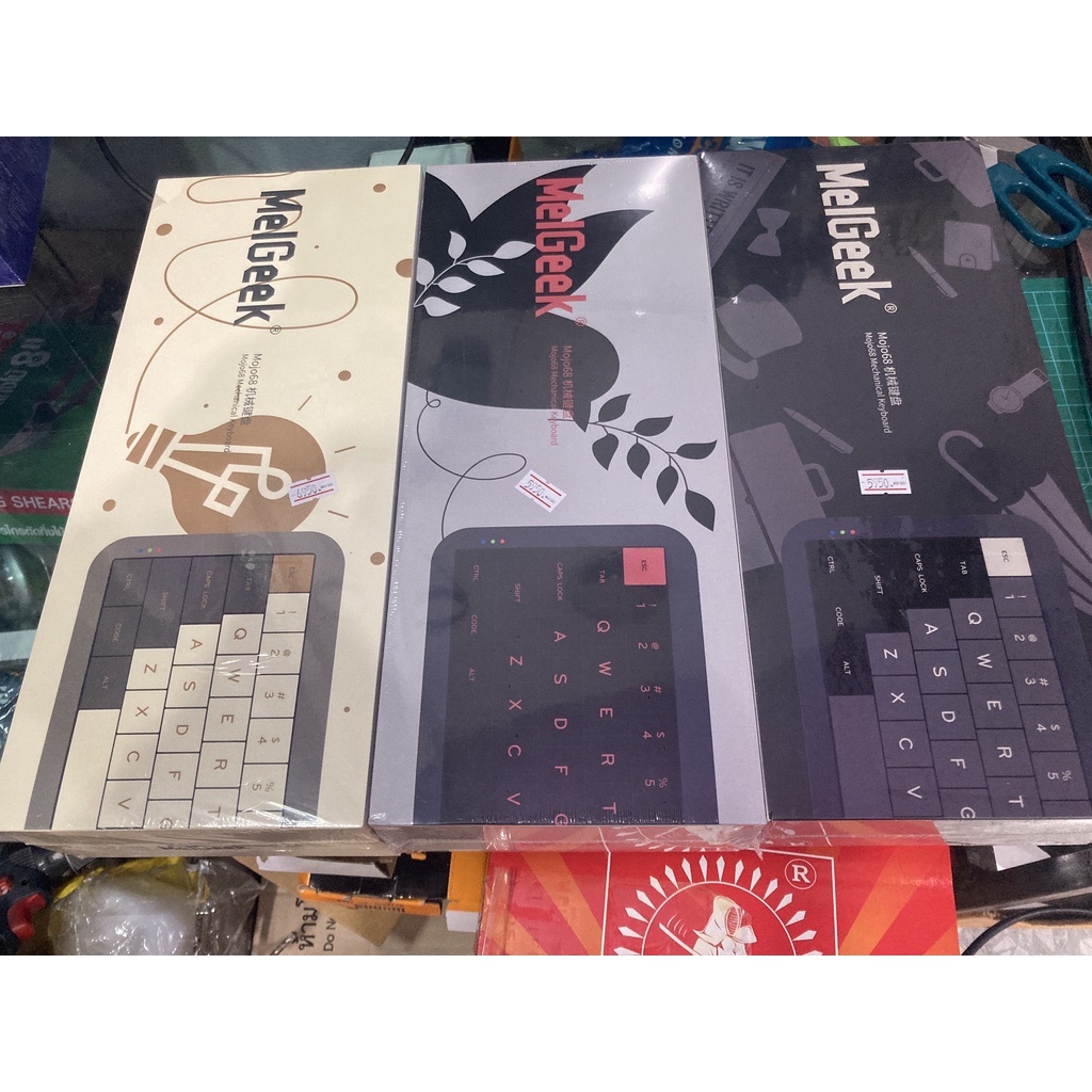 MelGeek mojo 68 keyboard mojo68 ของอยู่ชลบุรี ลดหนักๆ