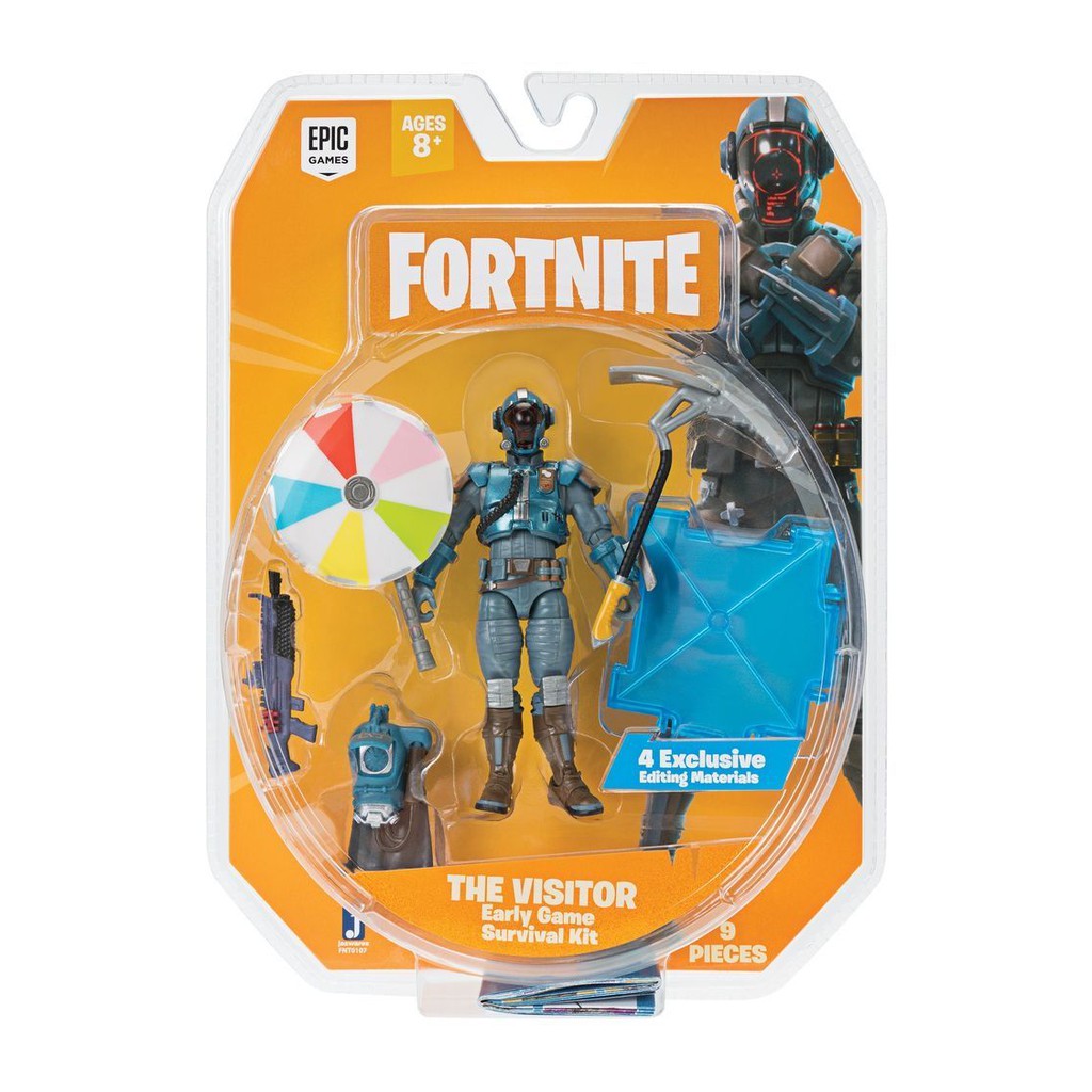 Epic Games Fortnite Early Game Survival Kit 4" นิ้ว The Vistor