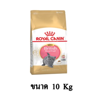 Royal Canin British Shorthair Kitten อาหารลูกแมว สายพันธุ์บริติช ชอร์ตแฮร์ ขนาด 10 KG.