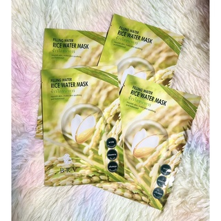 BRV Rice Water Mask มาส์กหน้า มาส์กข้าว ขาวใส 35g.