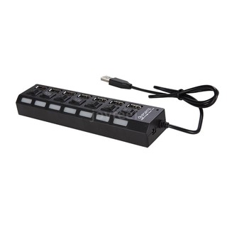 jdl - a 7 hub usb hub 7 พอร์ต usb 2 . 0 สวิทช์ความเร็วสูง