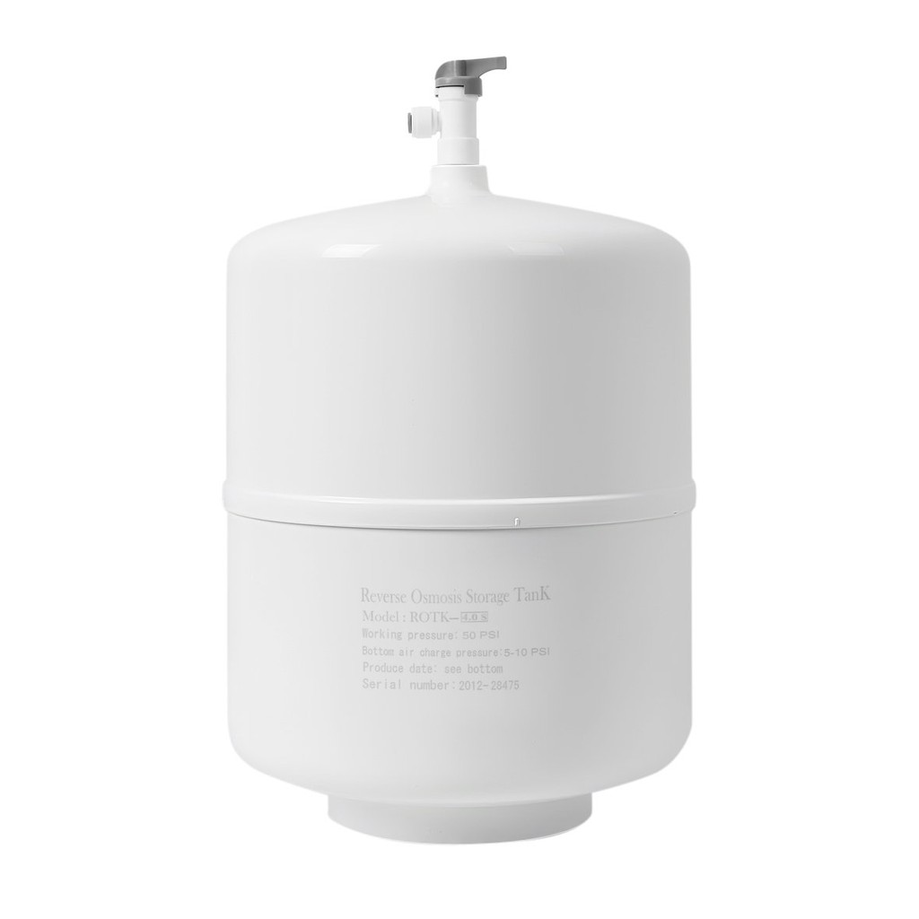 ถังแรงดันพลาสติกหุ้มเกราะ 4.0G (10L) พร้อมวาล์ว