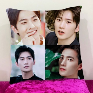 หมอนอิงสั่งทำ ใส่ได้4รูป หมอนอิงขนนุ่ม หมอนอิงโซฟา หมอนอิงในรถ หมอนอิง Cushions YANG YANG หยางหยาง