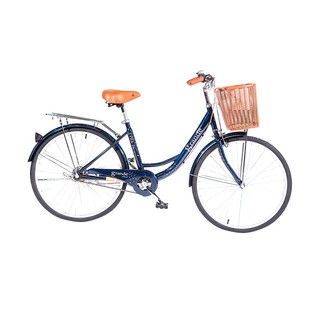 Maid bicycle CITY BIKE GRANDE LYRA 24" BLUE bike Sports fitness จักรยานแม่บ้าน จักรยานแม่บ้าน GRANDE LYRA 24 นิ้ว สีน้ำเ