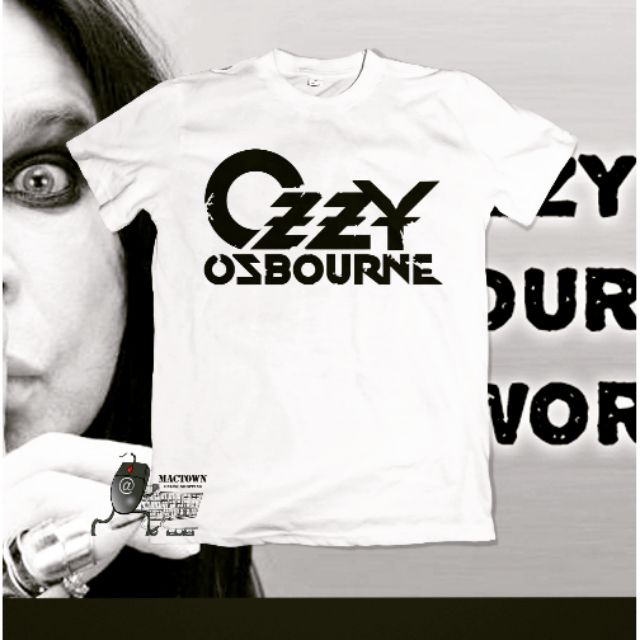 เสื้อยืดOzzy Osbourne Heavy Metal Band Shirt