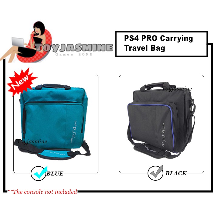 [ใส่ TOYJ321 ลด15%] พร้อมส่ง!! กระเป๋าสะพายข้างสำหรับใส่เครื่อง PS4-Pro (Blue, Black) มีบริการเก็บเงินปลายทาง