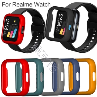 ฝาครอบนาฬิกาข้อมือ หลากสี สำหรับ Realme Watch