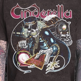 เสื้อยืด พิมพ์ลายวง Wash Cinderella_062 สไตล์วินเทจ