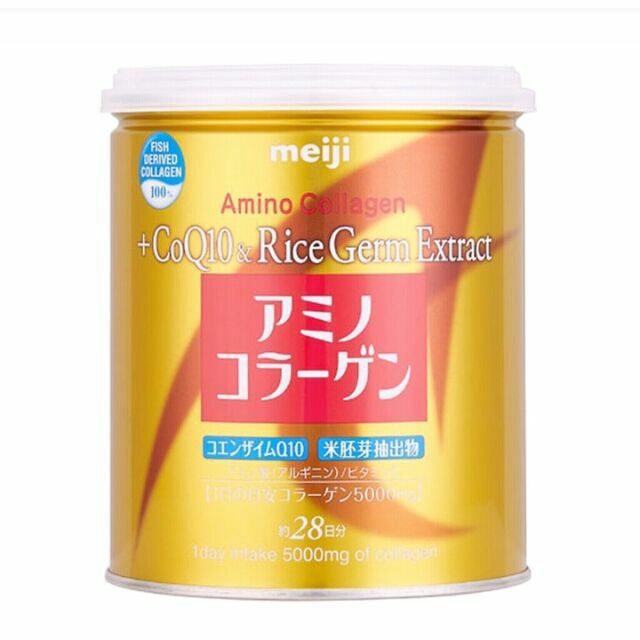 Meiji Amino Collagen + CoQ10 &amp; Rice Germ Extract