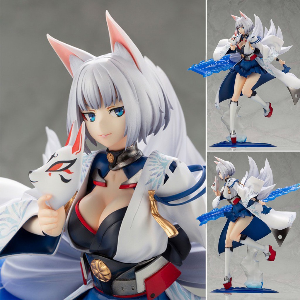 Figure ฟิกเกอร์ Model โมเดล จากการ์ตูนเรื่อง Azur Lane Kaga คากะ 1/7th Scale Ani Statue