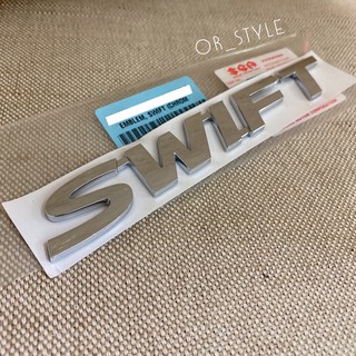 📌แท้ศูนย์ โลโก้ SWIFT ติดท้าย ขนาด 16.7x2.3cm (ACM-77831M68L00-0PG)