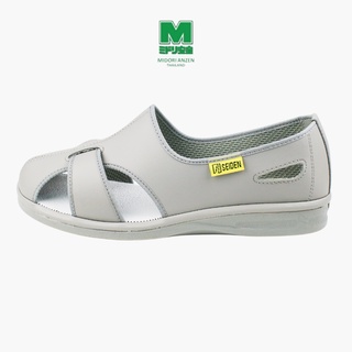 Midori Anzen รองเท้ากันไฟฟ้าสถิตย์ รุ่น Elepass Cool N สีเทา / Anti-Static Work Shoe Elepass Cool N Grey