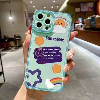 VIVO V19 V17 V15 V11 V11i V9 V5 V5S Lite Neo Pro เคสวีโว่ สำหรับ Case TPU Sun Rabbit เคส เคสนิ่ม เคสโทรศัพท์ เคสมือถือ Shockproof Back Cover Protective Cases