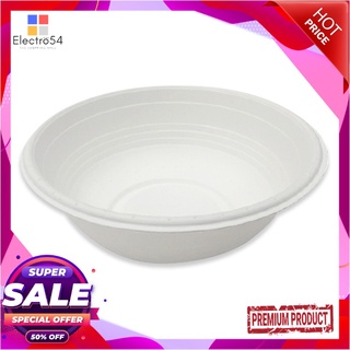 เฟสท์ ชามเยื่อธรรมชาติ 500 มล. x 50 ชิ้นFest Natural Fiber Pulp Bowl 500 ml x 50 pcs