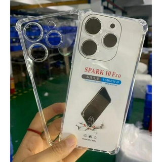 พร้อมส่ง ใหม่ เคสโทรศัพท์มือถือ ซิลิโคนนิ่ม ใส กันกระแทกสี่มุม สําหรับ Tecno Spark 10 4G KI5K 10C 10 Pro KI7 2023