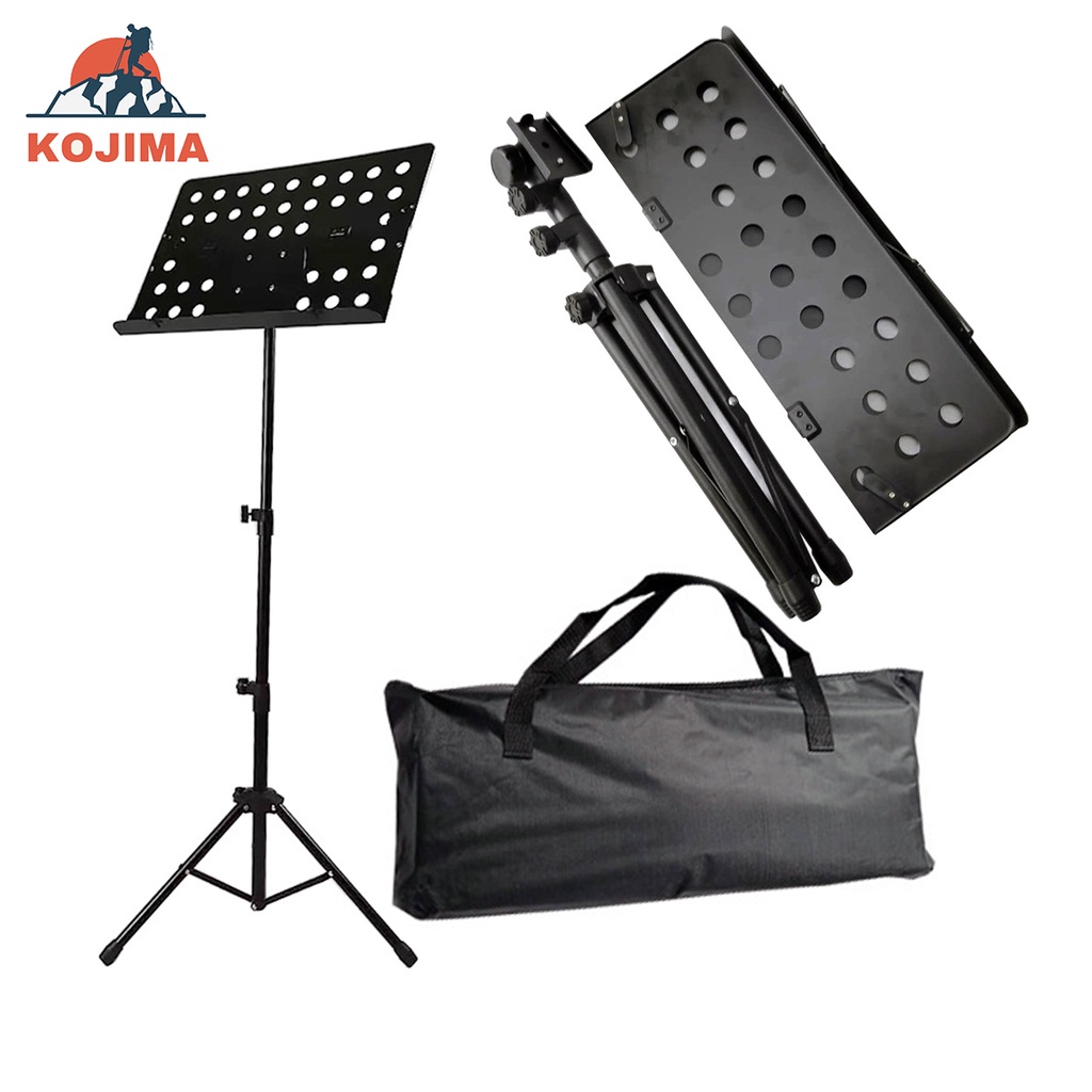 KOJIMA ขาตั้งโน้ต ขาตั้งดนตรี ง่ายต่อการพกพา ปรับได้ แข็ง ใหญ่ กันลื่น Music Stand