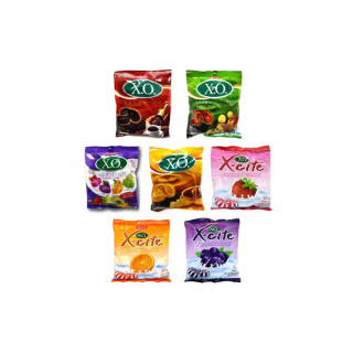 โปรโมชั่น : ส่งไว🚀24ชม. เอ็กซ์โอ เอ็กซ์ไซด์ xo x-cite ลูกอมหลากรสชาติ 110g. จุ 50 เม็ด