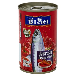 สุดยอด!✅ ซีเล็ค ปลาซาร์ดีนในซอสมะเขือเทศ 155กรัม Sealect Sardines in Tomato Sauce 155g