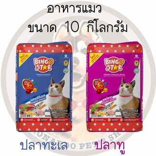 Bingo Star Cat บิงโก สตาร์ อาหารแมว 10 กิโลกรัม