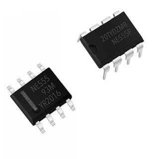 NE555 NE555P NE555N DIP8 SMD8P  NE555 NE555P IC 555 Timer การเขียนโปรแกรม Oscillator ชิปและ8ขา DIP ซ็อกเก็ต