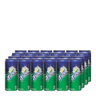 สไปรท์ น้ำอัดลม ขนาด325 มล. x 24 กระป๋อง Sprite soft drink, size 325 ml. X 24 cans