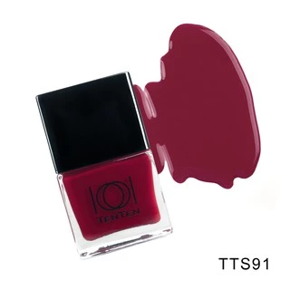 Ten Ten Nail Color 12ml Red TTS91 เท็นเท็น น้ำยาทาเล็บ #TTS91