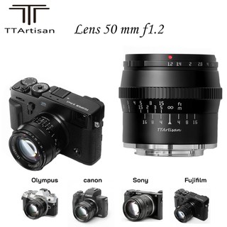 TTArtisan 50mm f1.2 APS-C Mirrorless Camera Lens