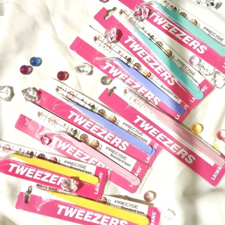 (พร้อมส่ง❗️) Tweezer ที่คีบสติ๊กเกอร์ ที่หนีบสติกเกอร์ ที่จับ ที่คีบอะไหล่ตกแต่งเล็บ คีบเพชร แหนบ แหนบหนีบ💖✨