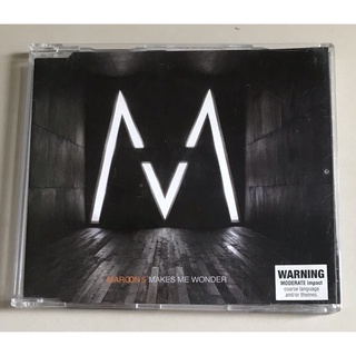 ซีดีซิงเกิ้ล มือ 2 สภาพดี...299 บาท “Maroon 5” ซิงเกิ้ล "Makes Me Wonder" (Australian CD single)Made in Australia