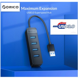 ORICO อะแดปเตอร์ USB 3.0 HUB ขับเคลื่อน พร้อมอินเตอร์เฟสแหล่งจ่ายไฟ multi 4 Port ตัวแยกสัญญาณ USB2.0 OTG Splitter