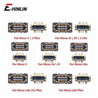 คลิปเชื่อมต่อแบตเตอรี่ FPC สําหรับ HuaWei Nova Lite 2 3 Plus 2i 2S 3i 3e 2 ชิ้น
