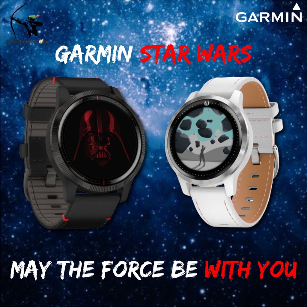 Garmin Star wars (Vivoactive 4) นาฬิกาออกกำลังกาย มี GPS รุ่น Legacy Saga ✅รับประกันศูนย์ไทย