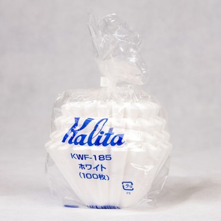 พร้อมส่ง! KALITA Wave Paper Filter 155 185 / 100 Sheet / กระดาษกรอง ฟิลเตอร์ กาแฟ บรรจุ 100แผ่น Lili origami Drip coffee