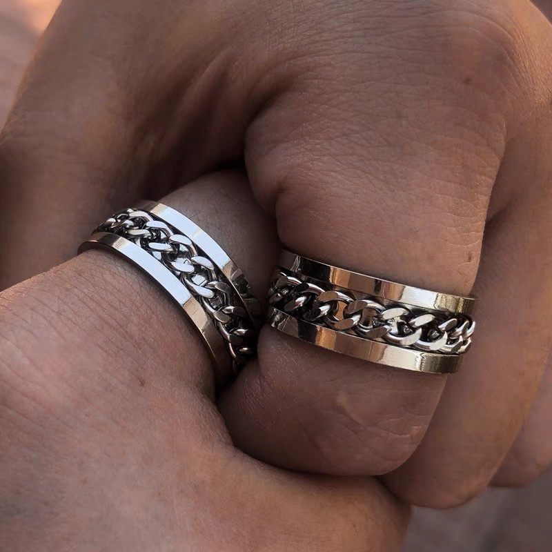 แหวนเหล็กไทเทเนียม สําหรับเปิดขวด - รูปที่ 4