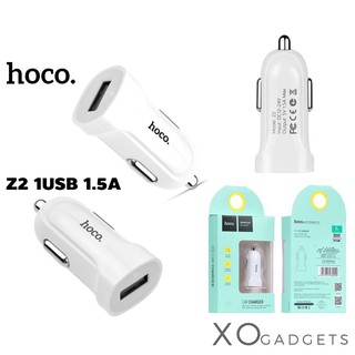 HOCO Z2 หัวชาร์จ หัวชาร์จบนรถยนต์ USB Car Charger Adapte. ชาร์ทรถ หัวชาร์ทรถ 1ช่อง หัวชาร์ทรถhoco หัวรถ carcharge