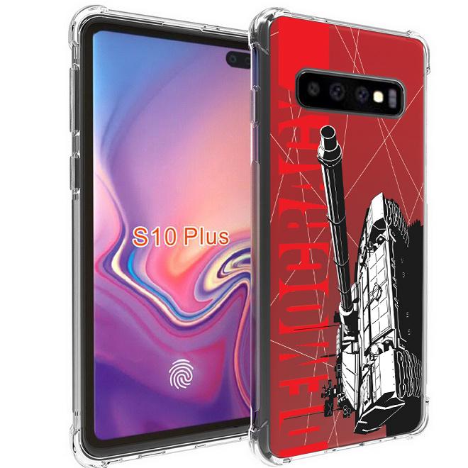 เคส สำหรับ Samsung Galaxy S10 Plus (S10+) War Series 3D Anti-Shock Protection TPU Case [WA002]