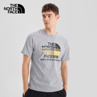 The North Face เสื้อยืดแขนสั้นลําลอง พิมพ์ลาย TheNorthFaceUE North Face แฟชั่นฤดูใบไม้ผลิ และฤดูร้อน สําหรับผู้ชาย