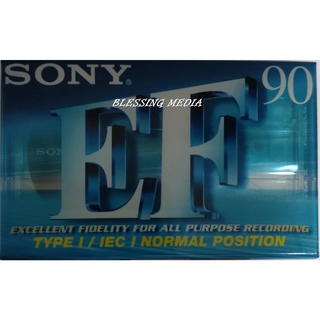 เทปเปล่า SONY EF 90 (ความยาว 90 นาที) สินค้า sony แท้