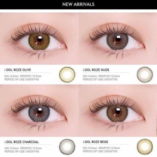 Mini Olivia brown/gray (0.00ถึง-5.00)ค่าอมน้ำ55%ป้อมกันรังสีUVA UVB