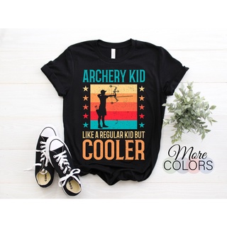 เสื้อยืด ลายธนูยิงธนู Like A Regular Kid But Cooler Archer ของขวัญ สําหรับเด็กผู้ชาย และผู้หญิง