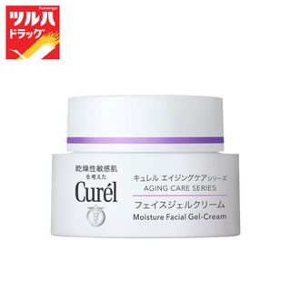 Curel AGING CARE SERIES MOISTURE GEL-CREAM 40 g  / คิวเรล เอจจิ้งแคร์ เจลครีม 40 กรัม